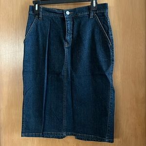 Gap skirt knee high